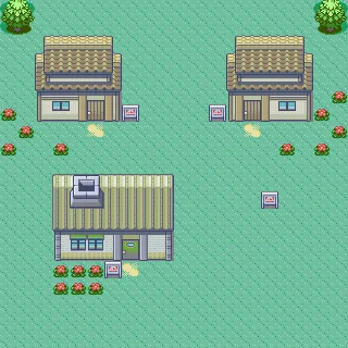 Official Pokelike Story mode pixel-art scene